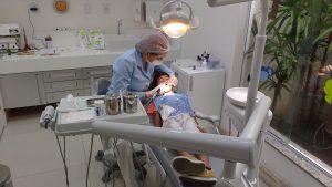 patient with dentist